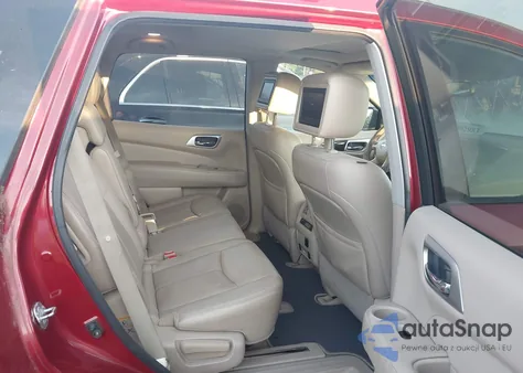 2014 Nissan Pathfinder Platinum из США, поврежденный, VIN 5N1AR2MM3EC605084